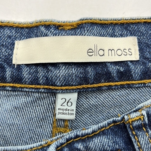 Ella Moss High Waist Straight Ankle Size 26 - Picture 8 of 16